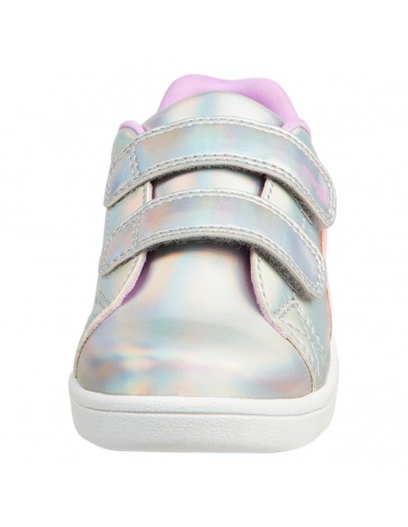 Zapatos casuales con diseño de arcoiris para niña pequeña