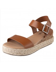 Sandalias con taco tipo cuña para mujer