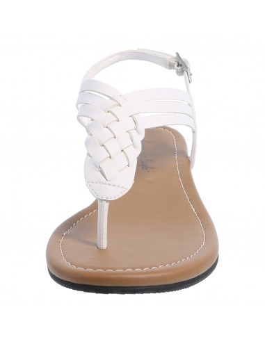 Zapatos planos de tiras trenzados Paprika para mujer