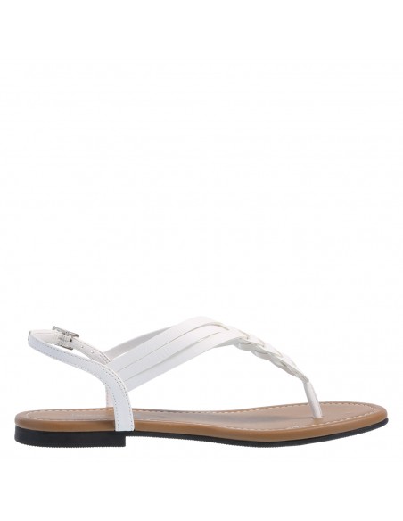 Zapatos planos de tiras trenzados Paprika para mujer