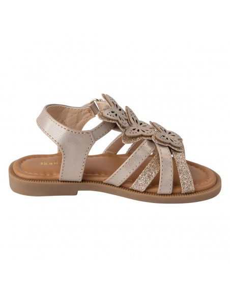 Sandalias Cassie con diseño de mariposa para niña pequeña