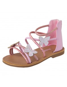 Sandalias Cleo con diseño de mariposa para niña pequeña