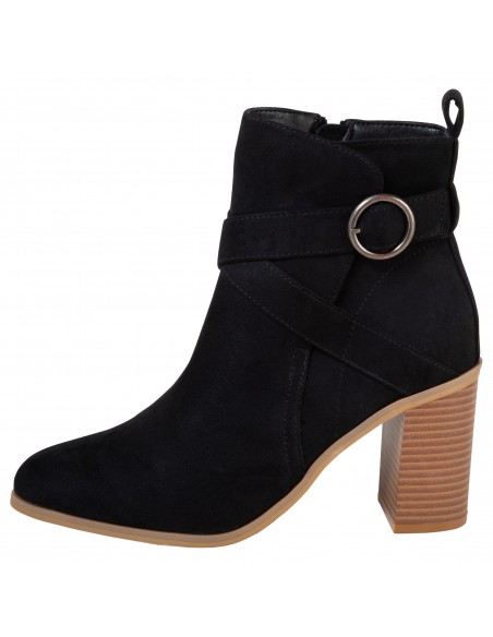Botines con tacón para mujer
