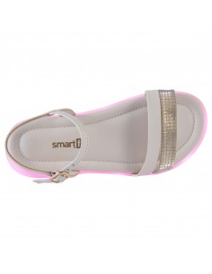 Sandalias planas con luces para niña 2