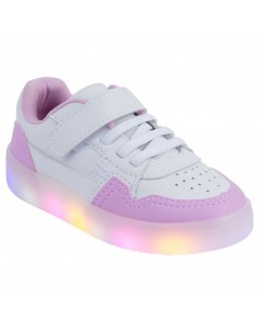 Zapatos casuales tipo sneakers para niña pequeña