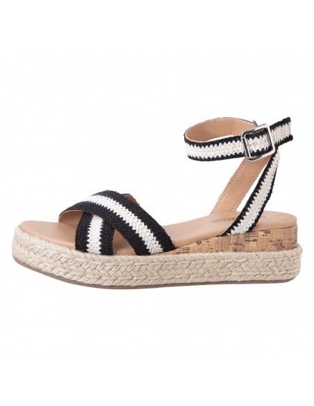 Sandalias Felicia con tacón tipo cuña para mujer