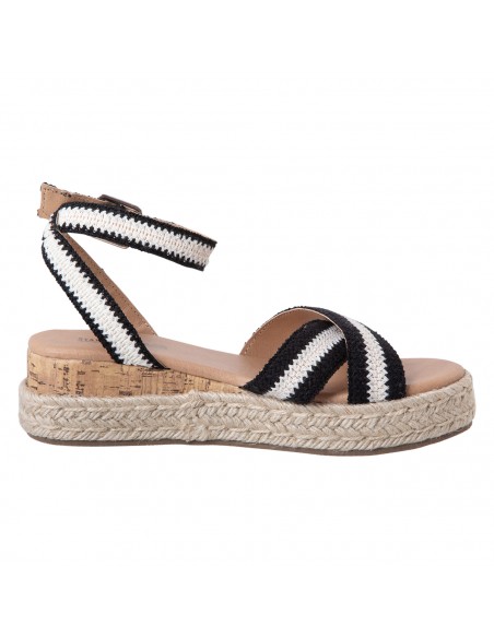 Sandalias Felicia con tacón tipo cuña para mujer