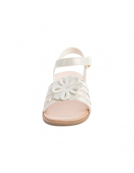 Sandalias Mila con diseño de flor para niña pequeña