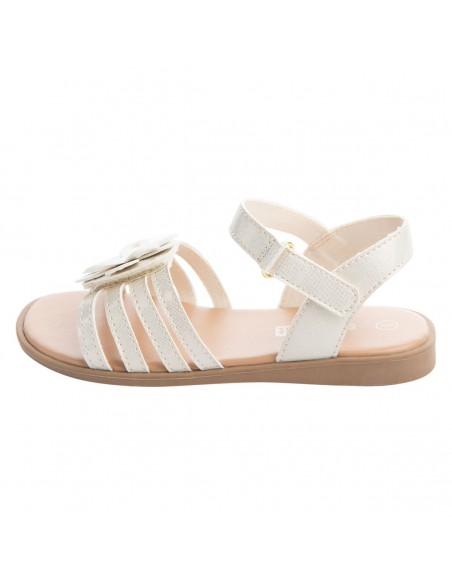 Sandalias Mila con diseño de flor para niña pequeña