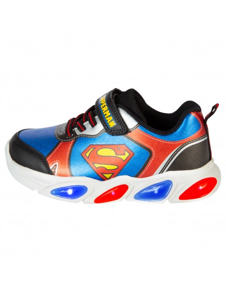 Zapatos deportivos con diseño de Superman para niño pequeño