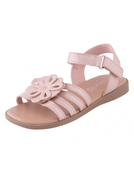 Sandalias Mila con diseño de flor para niña pequeña