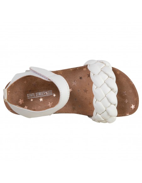 Sandalias planas para niña