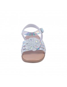 Sandalias Mila con diseño de flor para niña pequeña 2