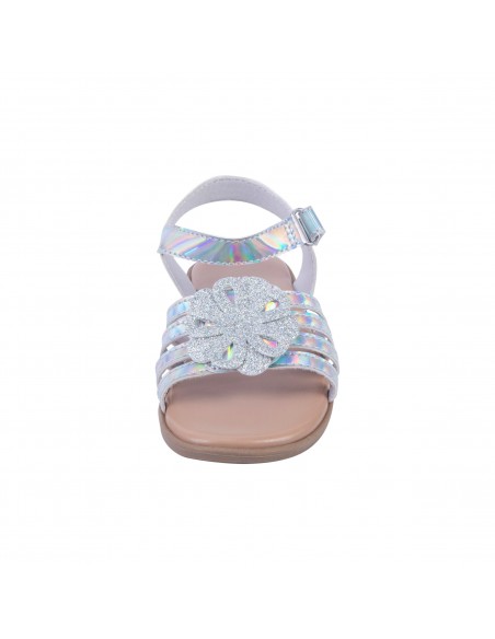Sandalias Mila con diseño de flor para niña pequeña