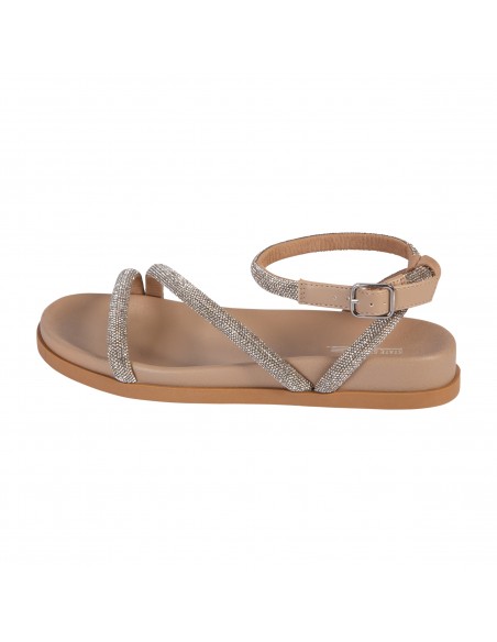 Sandalias planas Kareen para mujer
