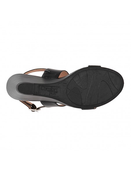 Sandalias Petunia con taco tipo cuña para mujer