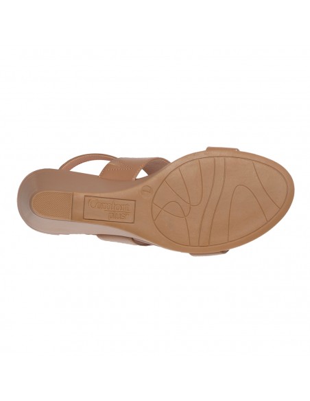 Sandalias Petunia con taco tipo cuña para mujer