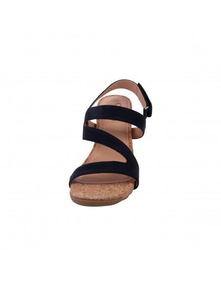 Sandallias Silvie con taco tipo cuña para mujer