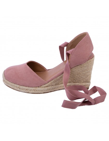 Sandalias Martina con taco tipo cuña para mujer