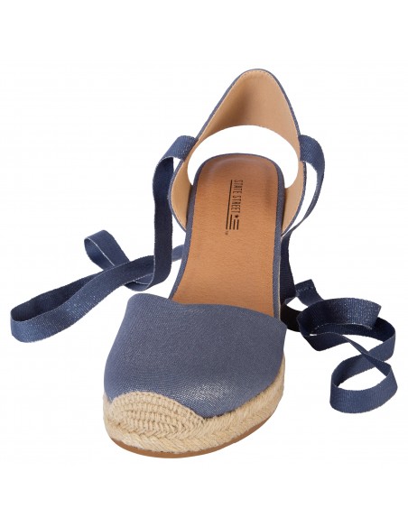 Sandalias Martina con taco tipo cuña para mujer