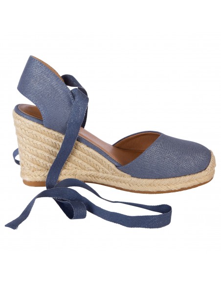 Sandalias Martina con taco tipo cuña para mujer