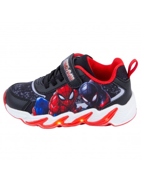 Zapatos casuales con diseño de Spiderman para niño pequeño
