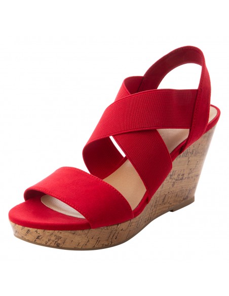 Sandalias Ryan con plataforma tipo cuña para mujer