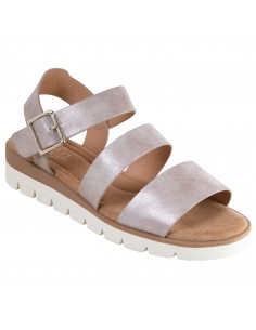 Sandalias Calle con taco tipo cuña para mujer