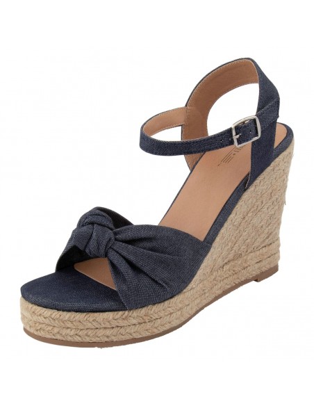 Sandalias Debbie con taco tipo cuña para mujer