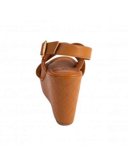 Sandalias con taco tipo cuña Francesca para mujer