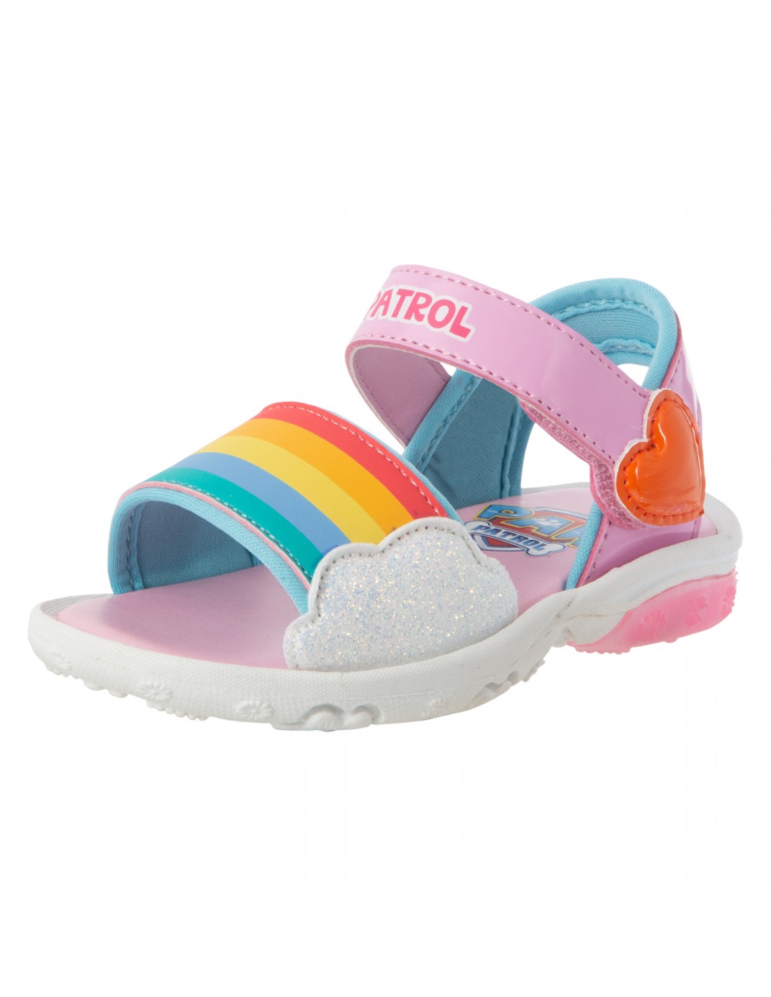 Girl rainbow online sandals