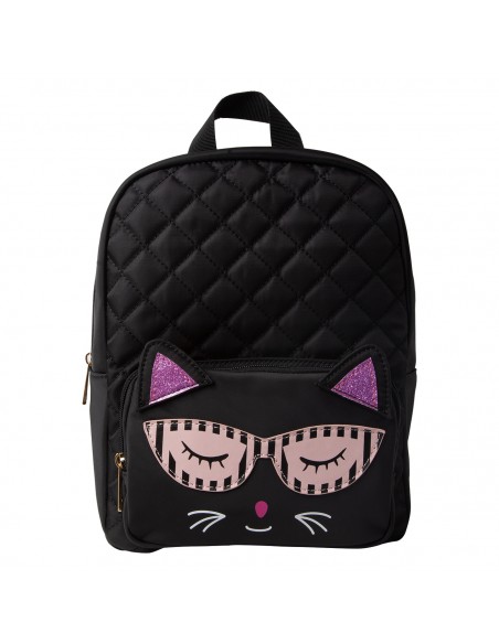 Mochila con diseño de gato para niña