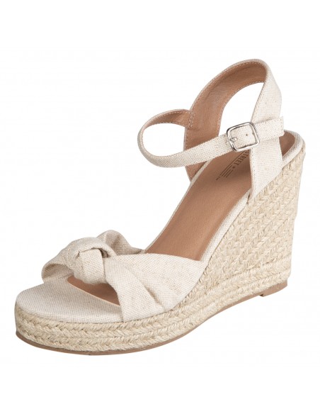 Sandalias Debbie con taco tipo cuña para mujer