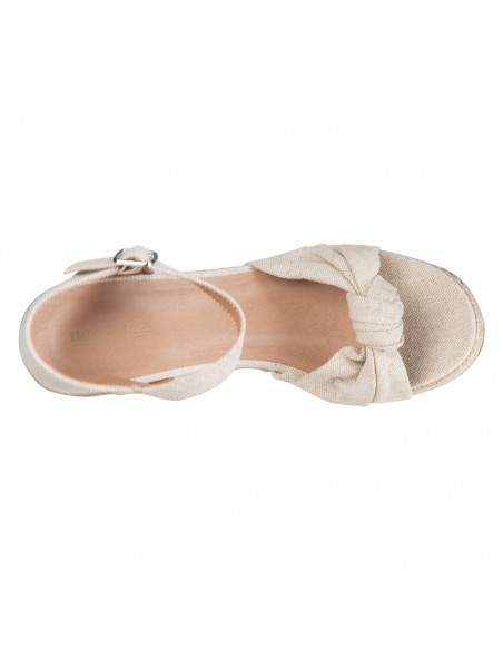 Sandalias Debbie con taco tipo cuña para mujer