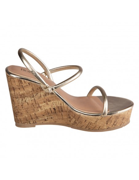 Sandalias Destiny con taco tipo cuña para mujer