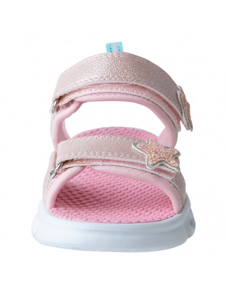 Sandalias con diseño de estrella para niña pequeña