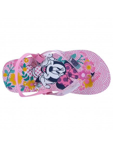 Girl's Toddler Minnie Flat Sandals