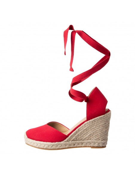 Sandalias Martina con taco tipo cuña para mujer