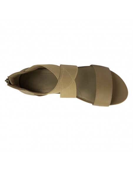 Sandalias con tacón tipo cuña para mujer