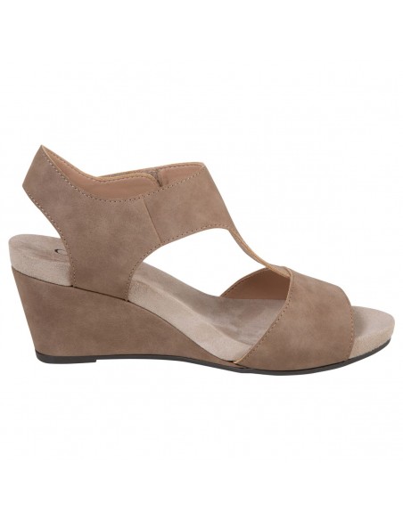 Sandalias Vanna con taco tipo cuña para mujer