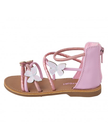 Sandalias Cleo con diseño de mariposa para niña pequeña