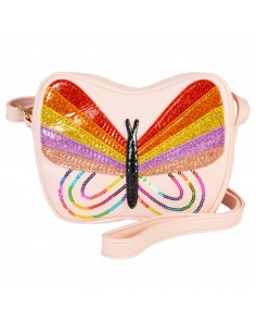 Cartera con diseño de mariposa para niña