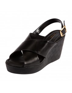 Sandalias con taco tipo cuña Francesca para mujer