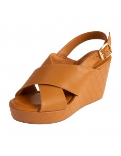 Sandalias con taco tipo cuña Francesca para mujer