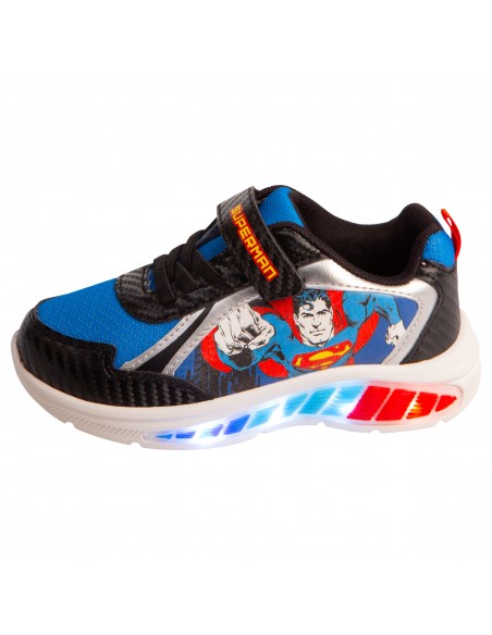 Zapatos deportivos con diseño de Superman para niño pequeño