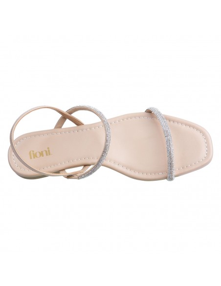 Sandalias planas Shimmer para mujer