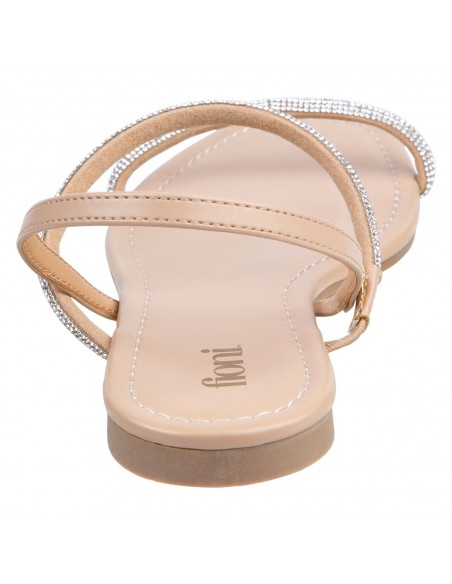 Sandalias planas Shimmer para mujer