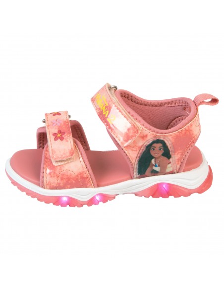 Sandalias con diseño de Moana para niña pequeña