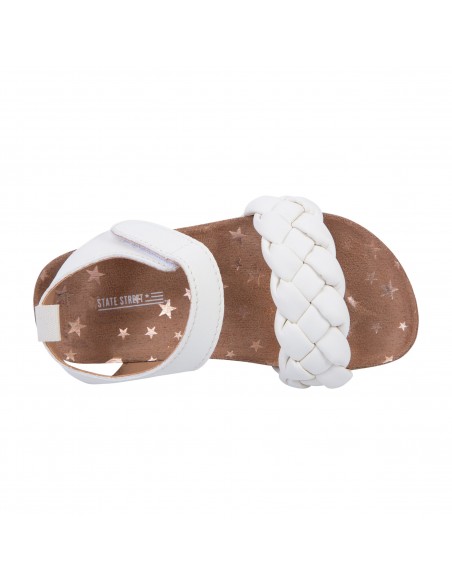 Sandalias planas para niña pequeña