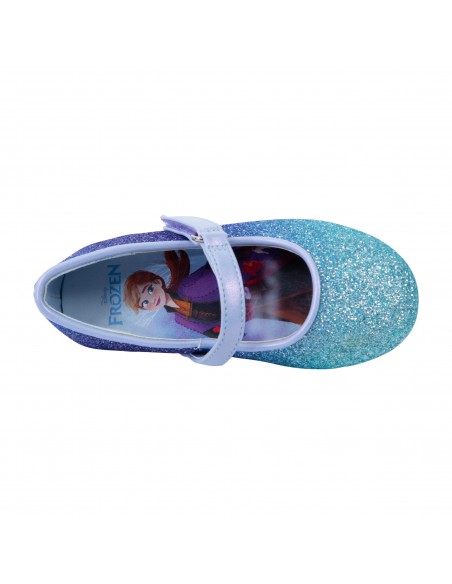 Zapatos planos casuales con diseño de Frozen para niña pequeña